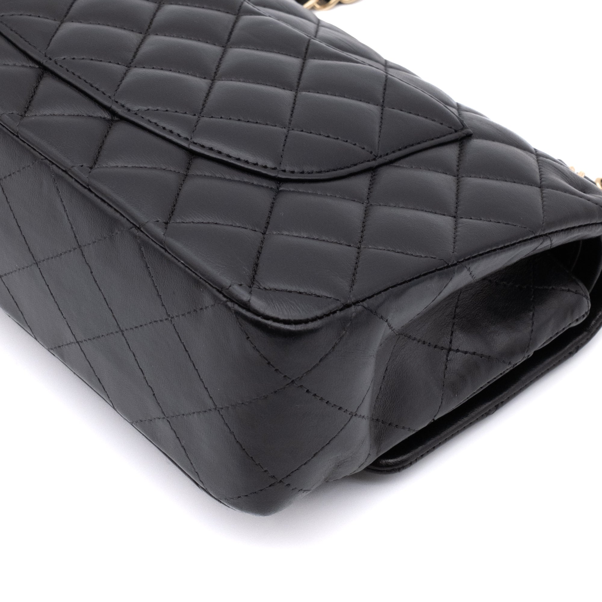 Chanel Classic Double Flap Medium Lambskin Black