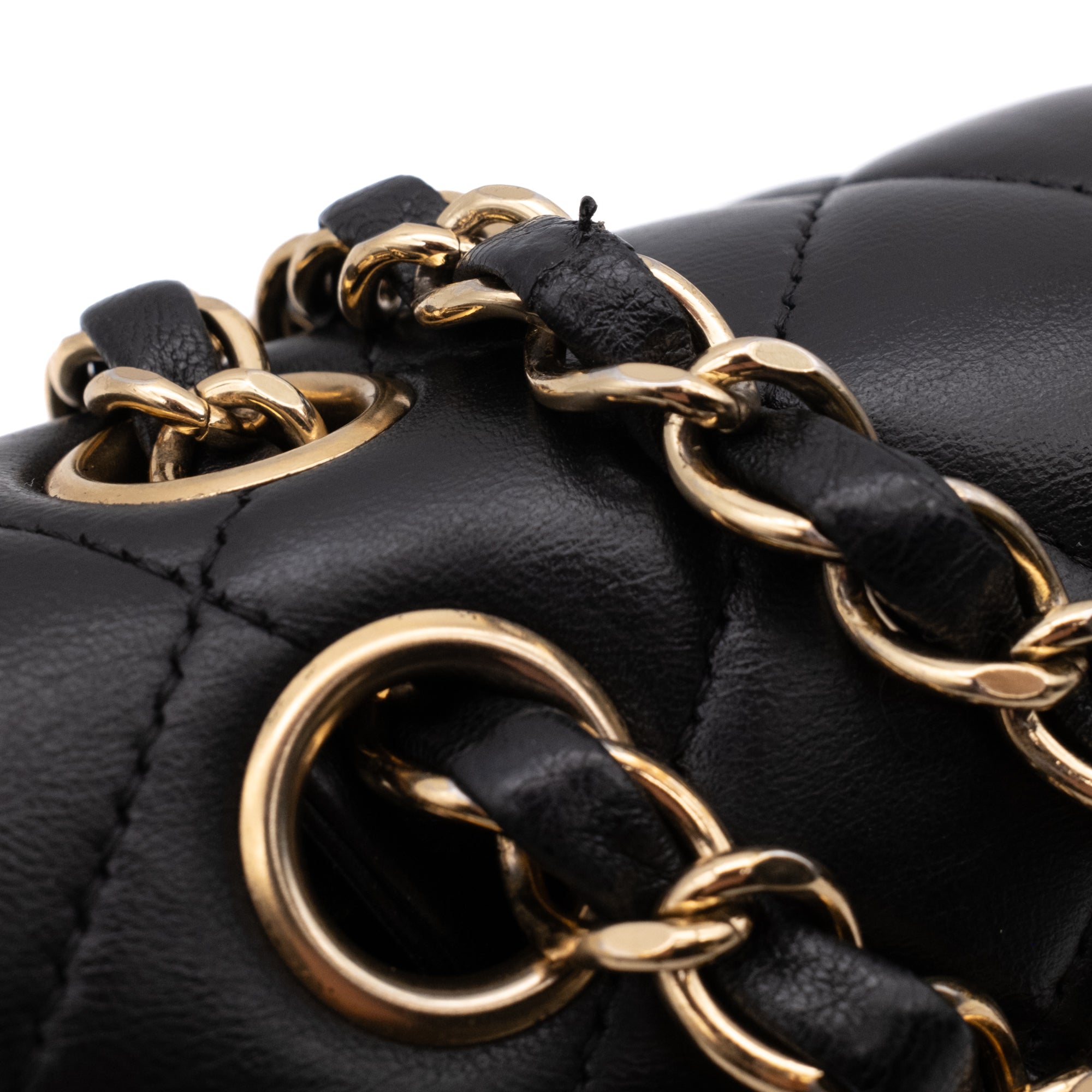 Chanel Classic Double Flap Medium Lambskin Black