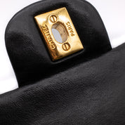 Chanel Classic Double Flap Medium Lambskin Black