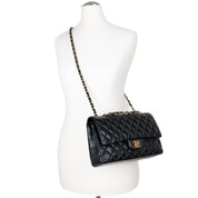 Chanel Classic Double Flap Medium Lambskin Black