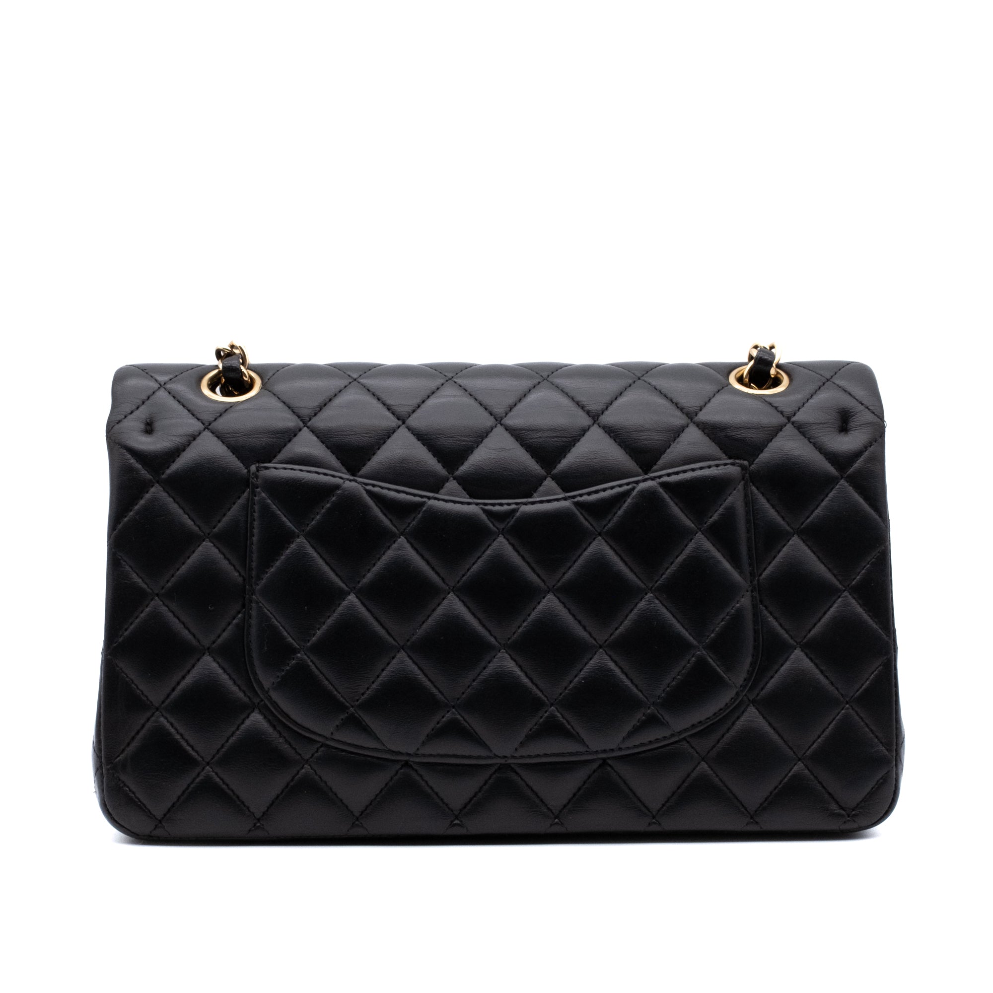 Chanel Classic Double Flap Medium Lambskin Black