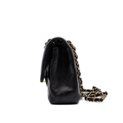 Chanel Classic Double Flap Medium Lambskin Black
