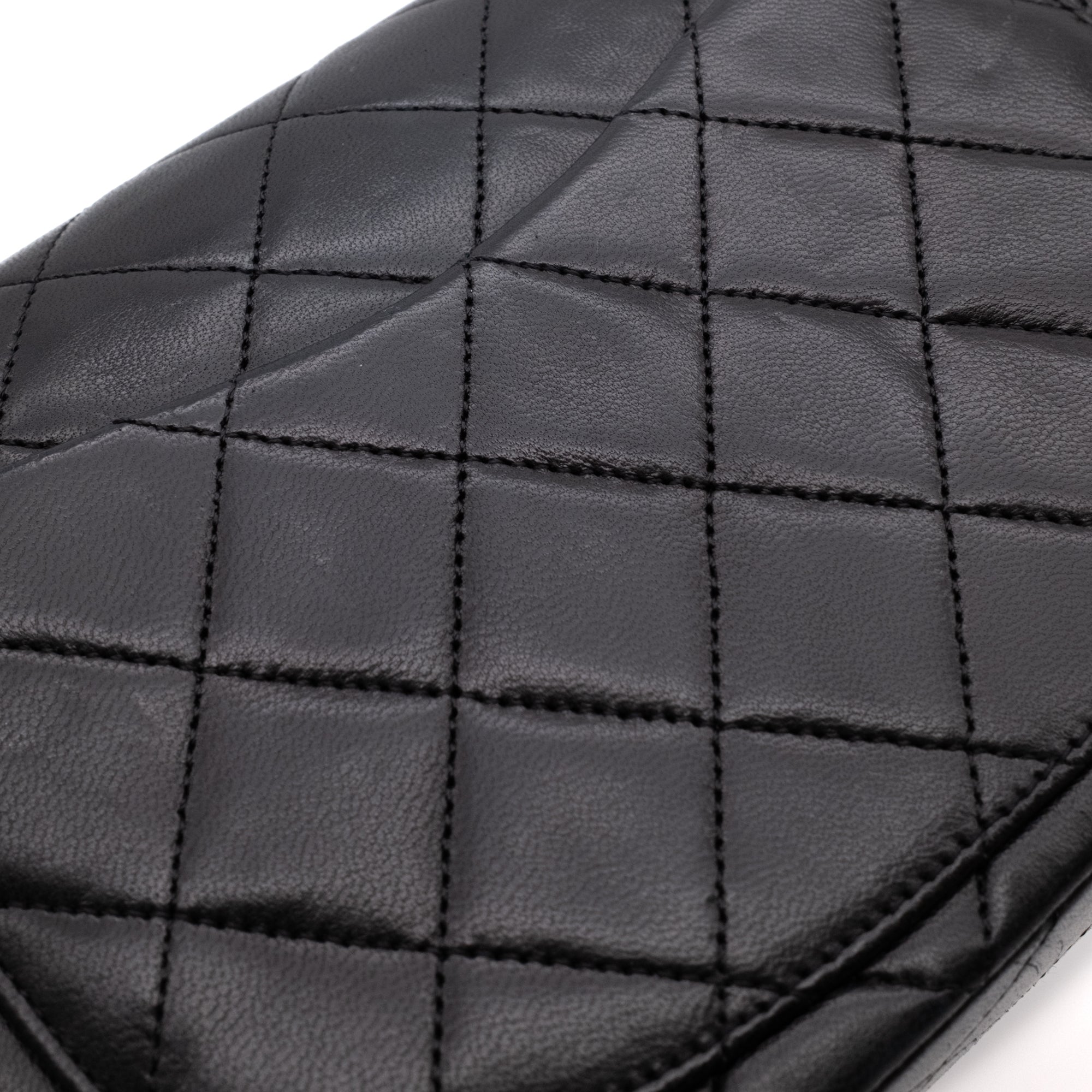Chanel Classic Double Flap Small Lammleder Schwarz GHW