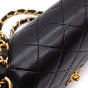 Chanel Classic Double Flap Small Lammleder Schwarz GHW