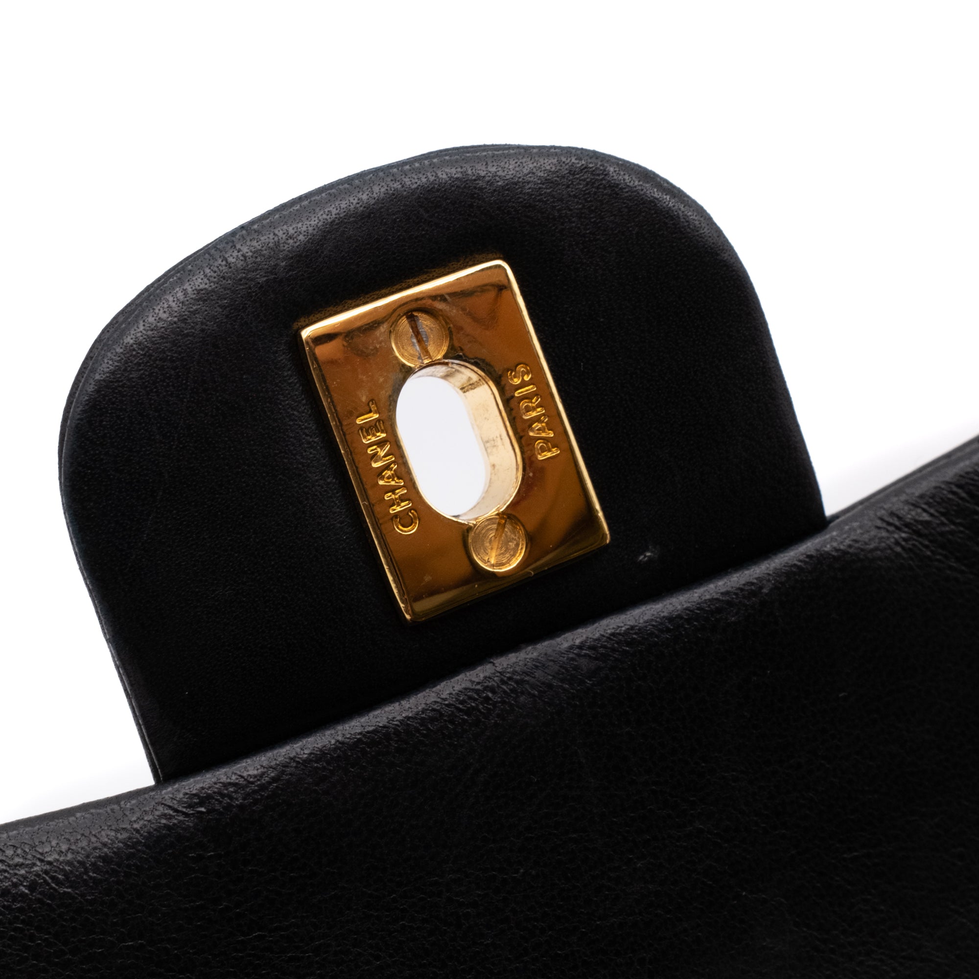 Chanel Classic Double Flap Small Lammleder Schwarz GHW