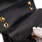 Chanel Classic Double Flap Small Lammleder Schwarz GHW