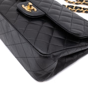 Chanel Classic Double Flap Small Lammleder Schwarz GHW