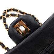 Chanel Classic Double Flap Small Lammleder Schwarz GHW