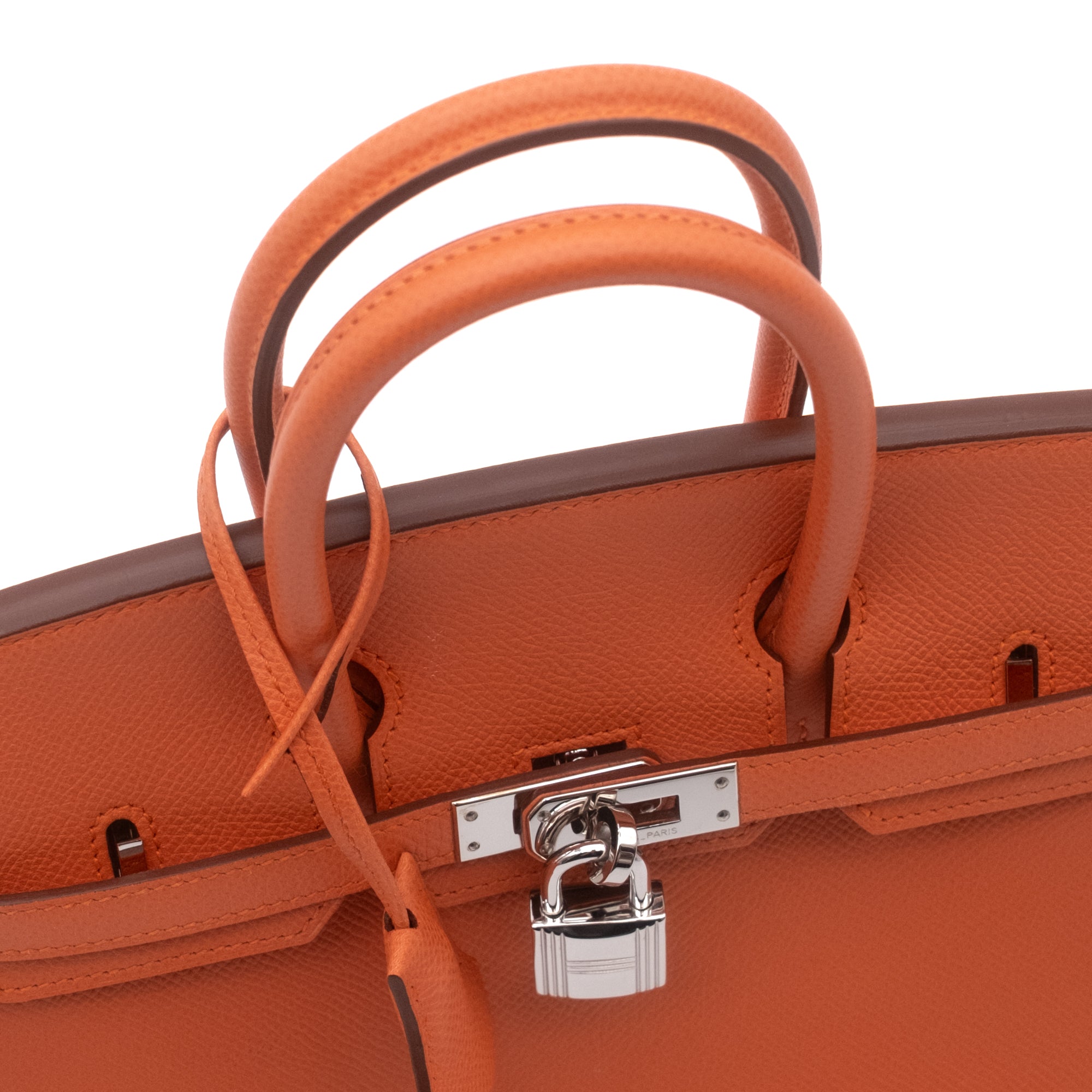 Hermès Birkin 25 Epsom Mango Retourne PHW