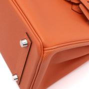 Hermès Birkin 25 Epsom Mango Retourne PHW
