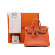 Hermès Birkin 25 Epsom Mango Retourne PHW