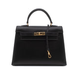 *Rare* Hermès Kelly 15 Micro Boxcalf Black Sellier