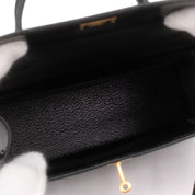 *Rare* Hermès Kelly 15 Micro Boxcalf Black Sellier