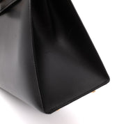 Hermès Kelly 28 Boxcalf Schwarz Sellier GHW