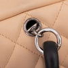 Chanel Cambon Bowling Bag Large Beige Schwarz Rectangle SHW