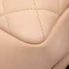 Chanel Cambon Bowling Bag Large Beige Schwarz Rectangle SHW