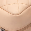 Chanel Cambon Bowling Bag Large Beige Schwarz Rectangle SHW