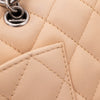 Chanel Cambon Bowling Bag Large Beige Schwarz Rectangle SHW
