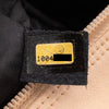 Chanel Cambon Bowling Bag Large Beige Schwarz Rectangle SHW