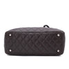 Chanel Cambon Bowling Bag Large Chocolate Rectangle SHW