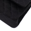 Chanel Classic Double Flap Bag Medium Jersey Schwarz Mademoiselle PHW
