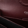 Chanel Classic Double Flap Bag Medium Jersey Schwarz Mademoiselle PHW