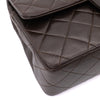 Chanel Classic Double Flap Bag Small Lammleder Braun GHW 24k