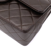 Chanel Classic Double Flap Bag Small Lammleder Braun GHW 24k