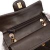Chanel Classic Double Flap Bag Small Lammleder Braun GHW 24k