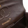 Chanel Classic Double Flap Bag Small Lammleder Braun GHW 24k