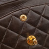 Chanel Classic Double Flap Bag Small Lammleder Braun GHW 24k