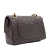 Chanel Classic Double Flap Bag Small Lammleder Braun GHW 24k