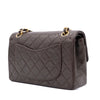 Chanel Classic Double Flap Bag Small Lammleder Braun GHW 24k