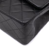 Chanel Classic Double Flap Medium Lammleder Schwarz GHW 24k