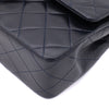 Chanel Classic Double Flap Small Lammleder Dunkelblau GHW 24k