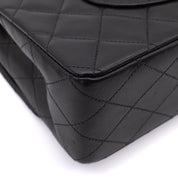 Chanel Classic Double Flap Medium Lammleder Schwarz GHW 24k
