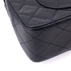 Chanel Classic Double Flap Small Lammleder Dunkelblau GHW 24k