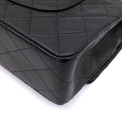 Chanel Classic Double Flap Medium Lammleder Schwarz GHW 24k