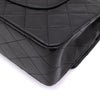 Chanel Classic Double Flap Medium Lammleder Schwarz GHW 24k