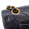 Chanel Classic Double Flap Small Lammleder Dunkelblau GHW 24k