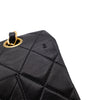 Chanel Classic Double Flap Medium Lammleder Schwarz GHW 24k