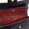 Chanel Classic Double Flap Small Lammleder Dunkelblau GHW 24k