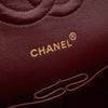 Chanel Classic Double Flap Medium Lammleder Schwarz GHW 24k