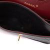 Chanel Classic Double Flap Medium Lammleder Schwarz GHW 24k