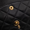 Chanel Classic Double Flap Medium Lammleder Schwarz GHW 24k
