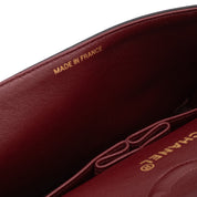 Chanel Classic Double Flap Medium Lammleder Schwarz GHW 24k