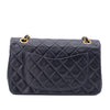 Chanel Classic Double Flap Small Lammleder Dunkelblau GHW 24k