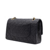 Chanel Classic Double Flap Medium Lammleder Schwarz GHW 24k
