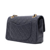 Chanel Classic Double Flap Small Lammleder Dunkelblau GHW 24k