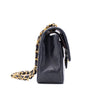 Chanel Classic Double Flap Small Lammleder Dunkelblau GHW 24k